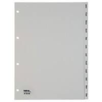 Intercalaires Kolma Longlife A4 portrait 12 intercalaires Gris