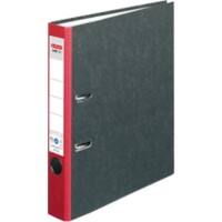 herlitz MaX. Nature Ordner A4 55 mm Rood 2-rings Karton Reliëf