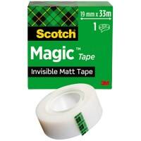 Scotch Plakband Magic 810 Transparant 19 mm (B) x 33 m (L) Cellulose