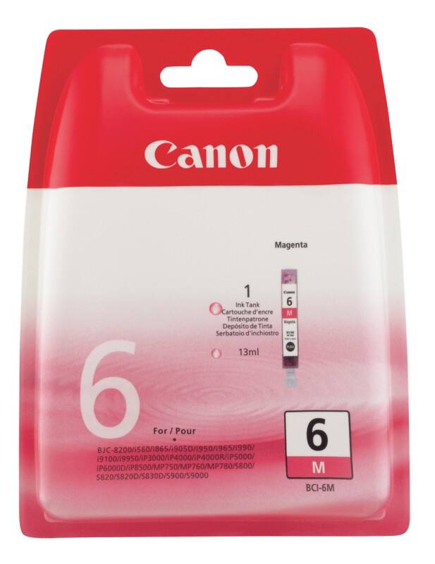 Canon BCI-6M Origineel Inktcartridge Magenta