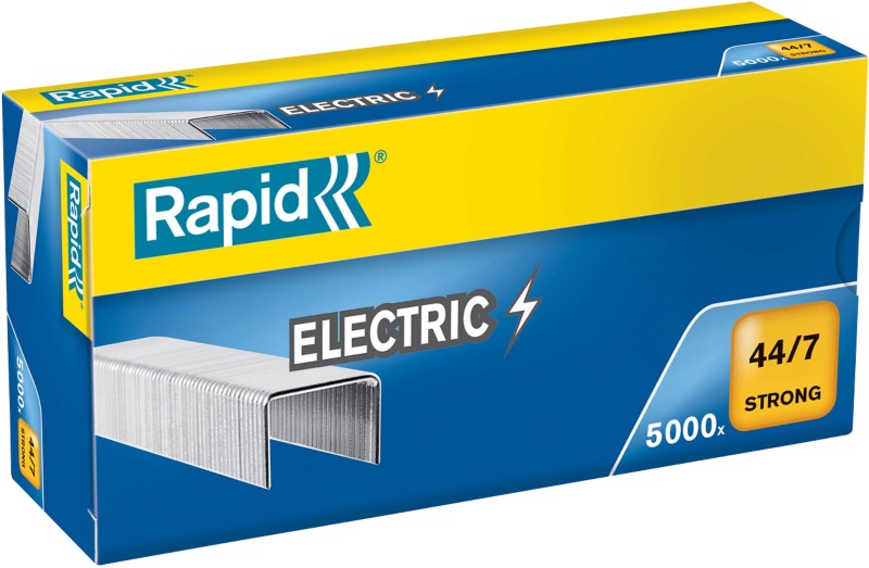 Agrafes Rapid Strong Electric 44/7 24868200 Métal galvanisé Argenté 5 000 Agrafes