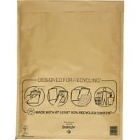 Enveloppes à bulles Mail Lite K/7 350 (l) x 470 (H) mm Bande adhésive Jaune/doré 50 Unités