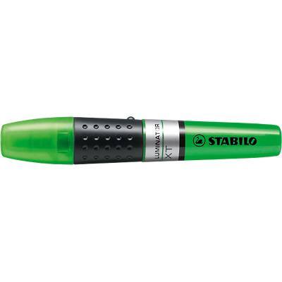 Surligneur STABILO Luminator XT Vert Pointe large Biseautée 2 - 5 mm Non rechargeable
