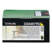 Toner Lexmark D'origine C544X1YG Jaune