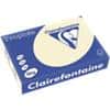 Papier couleur Clairefontaine Trophée A4 Crème 80 g/m² Mat 500 Feuilles