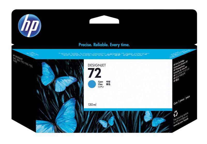 HP 72 originele inktcartridge C9371A cyaan