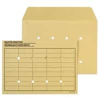 Enveloppes pour courrier interne Elco Sans fenêtre C4 324 (l) x 229 (h) mm Bande adhésive Brun 120 g/m² 250 Unités