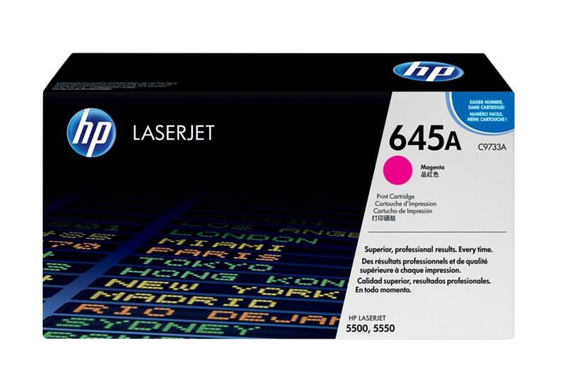 Toner HP 645A D'origine C9733A Magenta