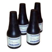 Franken Inktnavulling Niet magnetisch  Zwart Z1911 10 4 Stuks à 25 ml