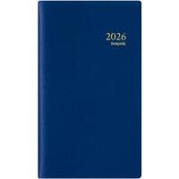Brepols Interplan Genova Zakagenda 2026 A6 1 Week per 2 pagina's Duits, Engels, Frans, Italiaans, Nederlands, Spaans Blauw 0,736,2058,06,2,0