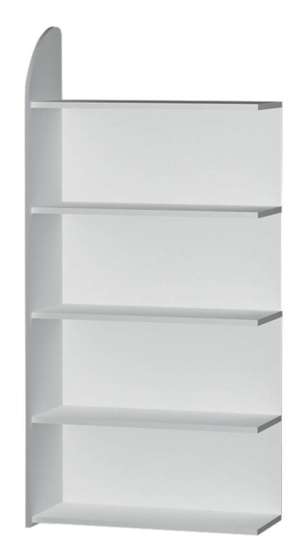 Kerkmann Gemelamineerd spaanplaat Zij- en achterwand 5 Planken 1.000 x 325 x 1.900 mm