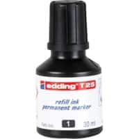 edding Inktnavulling T 25 Zwart 30 ml