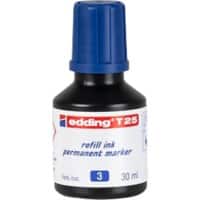 Recharge d'encre edding T25 Bleu 30 ml
