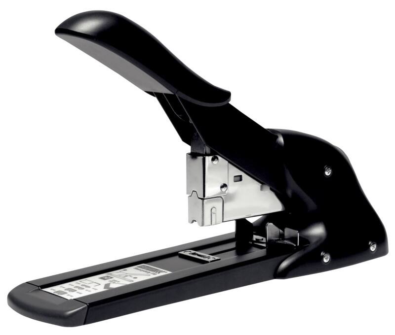 Rapid Fashion Heavy Duty nietmachine HD110 Halve strip 110 Vellen Zwart 9/8-14, 23/8-15 Staal