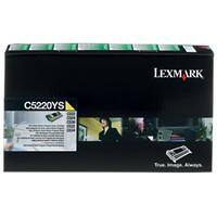 Lexmark C5220YS Origineel Tonercartridge Geel