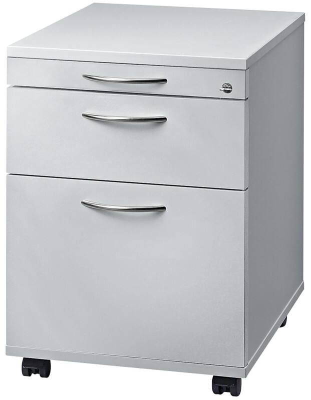 Module à tiroirs Hammerbacher 2 Tiroirs Verrouillable 428 x 580 x 590 mm