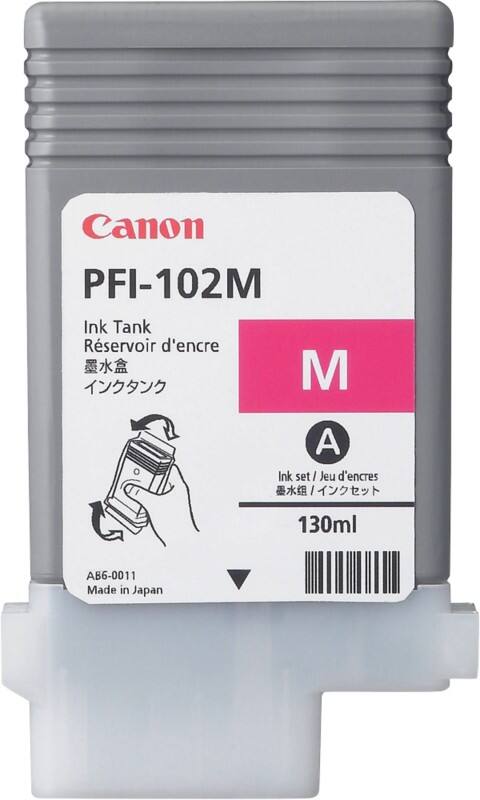 Canon PFI-102M Origineel Inktcartridge Magenta