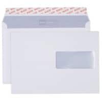 Enveloppes Elco Classic Avec fenêtre C5 229 (l) x 162 (h) mm Bande adhésive Blanc 100 g/m² 500 Unités