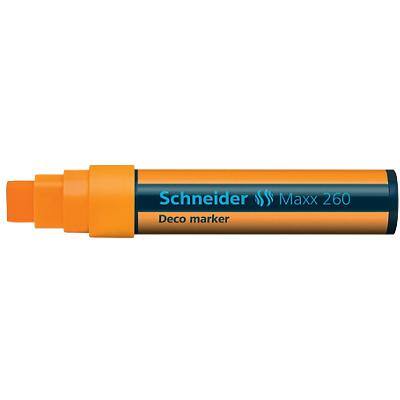 Schneider Maxx 260 Krijtmarker Beitelpunt 5-15 mm Oranje
