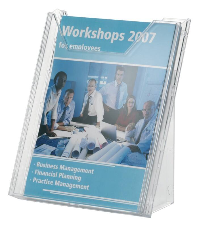 DURABLE Combiboxx A4 Folderhouder Wandmontage Transparant 857819 24,2 x 16,2 x 29,1 cm