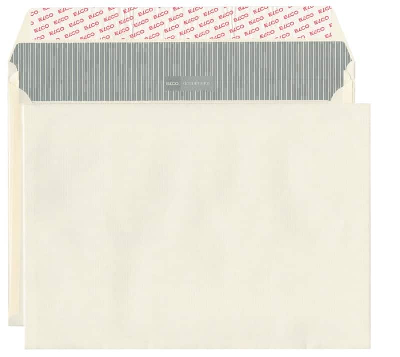 Enveloppes Elco Documento Sans fenêtre B4 353 (l) x 250 (h) mm Bande adhésive Beige 120 g/m² 200 Unités