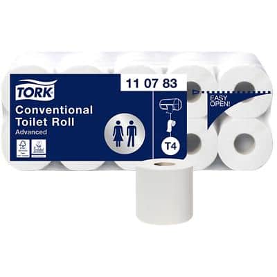 Tork Advanced Toiletpapier T4 3-laags 110783 10 Rollen à 250 Vellen