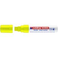 edding 4090 Krijtmarker Beitelpunt Neon geel