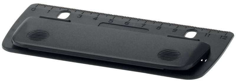 Perforatrice de poche WEDO 2 Perforations Métal 3 Feuilles 67801 Noir