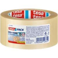 tesa Verpakkingstape tesapack Ultra Strong Transparant 50 mm (B) x 66 m (L) PVC (Polyvinylchloride)