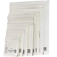 Pochettes à soufflet Sealed Air F/3 Blanc Sans Fenêtre 220 (L) x 260 (H) mm Bande adhésive 112 g/m² 10 Unités