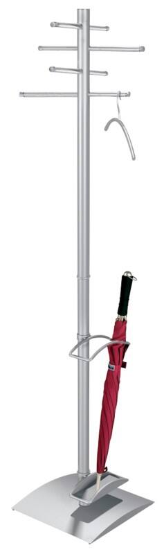 Kerkmann Kapstok 8 Haakjes Zilver