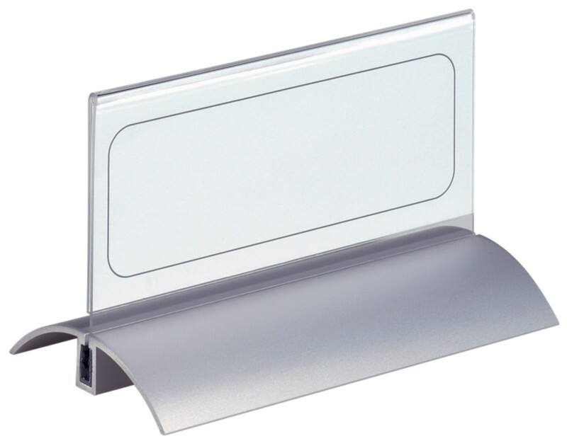 Porte-nom DURABLE 8201-19 Transparent Acrylique 15 x 6,1 cm 2 Unités