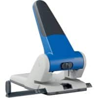 Leitz Heavy Duty Metalen Perforator 5180 2-gaats Powersave 65 Vel Blauw