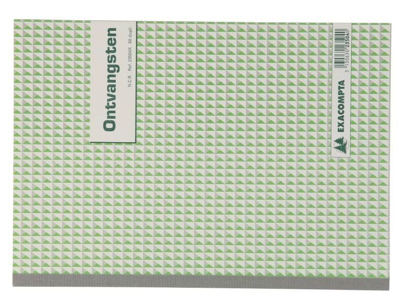 Registre des recettes Exacompta Blanc A4+ 21 x 29,7 cm 25 feuilles