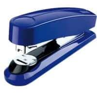 Agrafeuse Novus NOVUS OFFICE B4FC Flat Clinch Demi bande 50 Feuilles Bleu 24/6, 24/8, 26/6, 26/8 Métal, Plastique