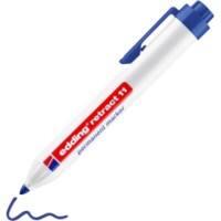 edding Retract 11 Permanent marker Blauw Medium Ronde punt 1,5 - 3 mm