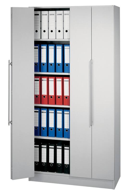 Hammerbacher Archiefkast 05.05.7400 Grijs 1.000 x 420 x 2.004 mm