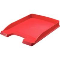 Corbeille à courrier Leitz Plus 5237 Slim A4 Rouge 25,5 x 35,7 x 3,5 cm
