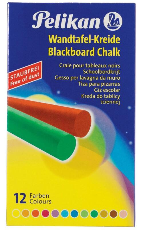 Craies Pelikan 745/12 Assortiment 12 Unités