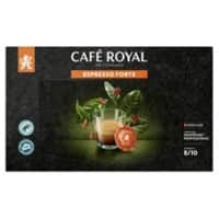 CAFÉ ROYAL Espresso Forte Koffiepads 50 Stuks