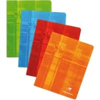 Cahier Clairefontaine A5+ Assortiment Couverture en carton laminé Quadrillé 36 feuilles