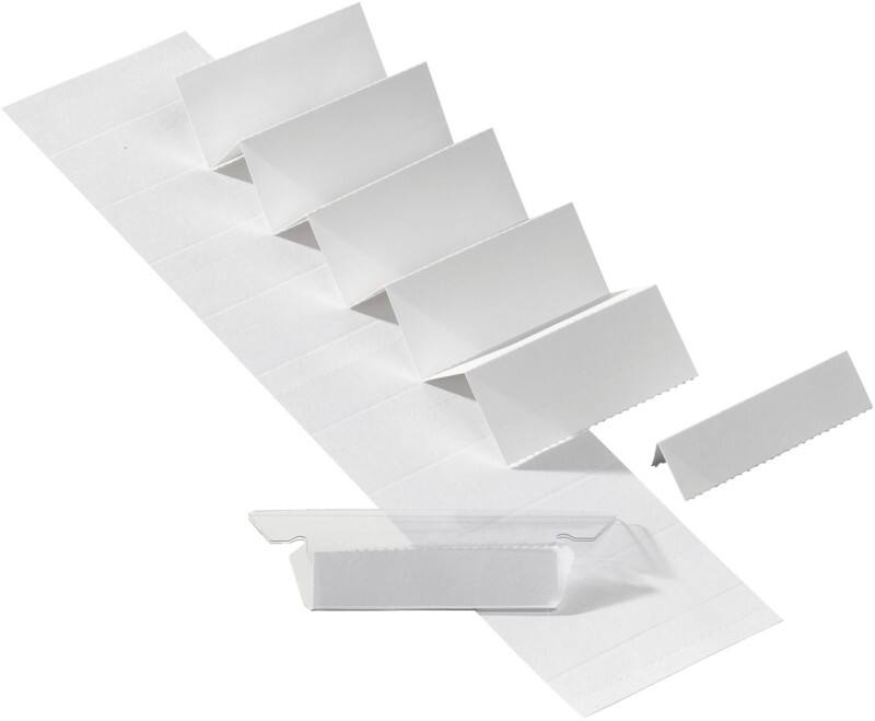 Djois Euroflex Ruiterstrook Wit Karton 5 (B) x 0,5 (H) cm 25 Stuks à 10 Etiketten