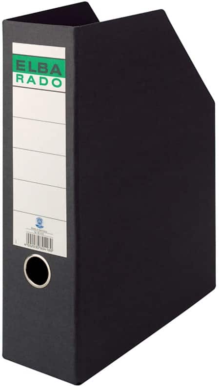 ELBA Tijdschriftenhouder Zwart 318 x 85 x 245 mm