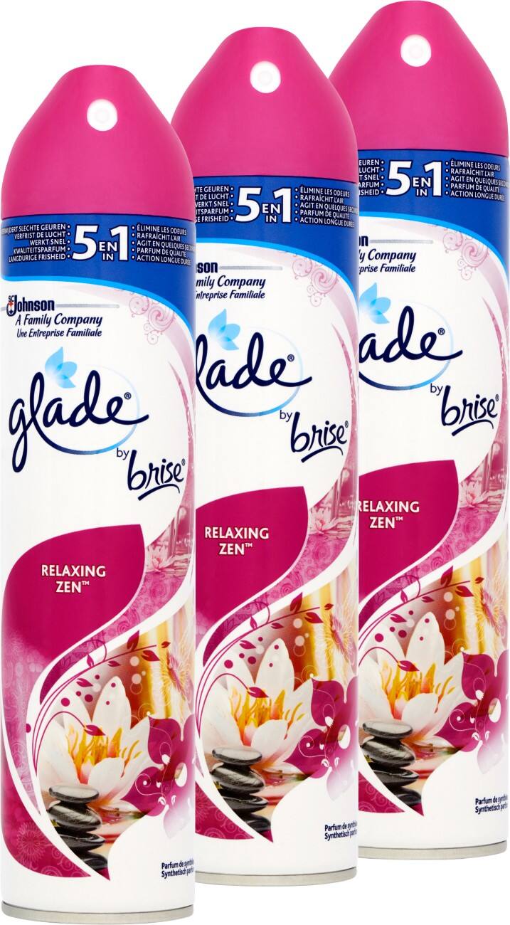Désodorisant spray Brise Relaxing Zen 3 Paquets de 300 ml