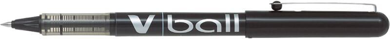 Pilot V-Ball Niet-intrekbaar Rollerballpen Zwart 0,3 mm Fijn Kegelvormig