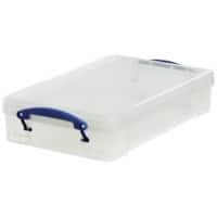 Really Useful Box Archiefboxen 4 L Transparant Plastic 39,5 x 25,5 x 8,8 cm