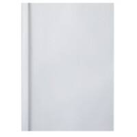GBC Thermische inbindkaften LeatherGrain A4 PVC 150 Micron 4 mm Wit 100 Stuks