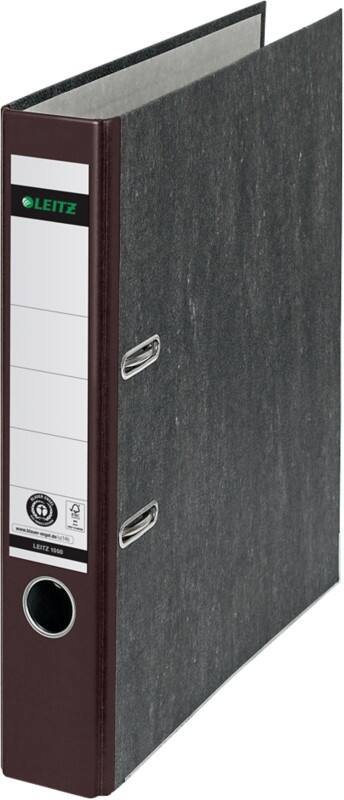 Leitz 180° Smal Classeur A4 52 mm Bruin 2 Ringen 1050 Wolkenmarmer Staand Gerecycled