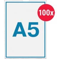 Étuis de présentation Esselte 5 Transparent polypropylène 15,5 cm x 21,5 cm 100 unités
