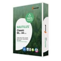 Nautilus Classic A4 Kopieerpapier Wit Recycled 100% 80 g/m² Frosted 500 Vellen